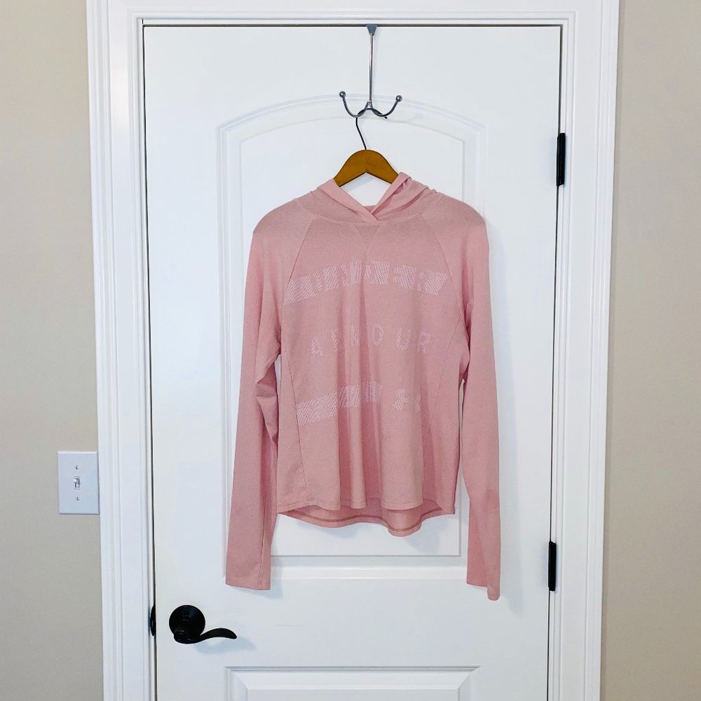 New! Under Armour: Light Pink Workout Pullover